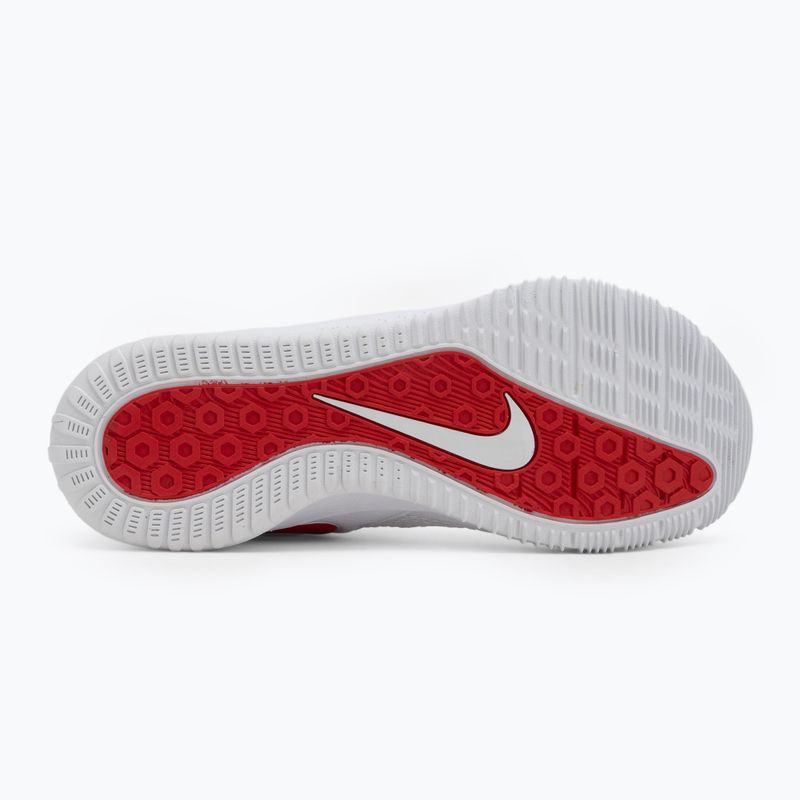 Buty do siatkówki damskie Nike Air Zoom Hyperace 2 white/university red 4