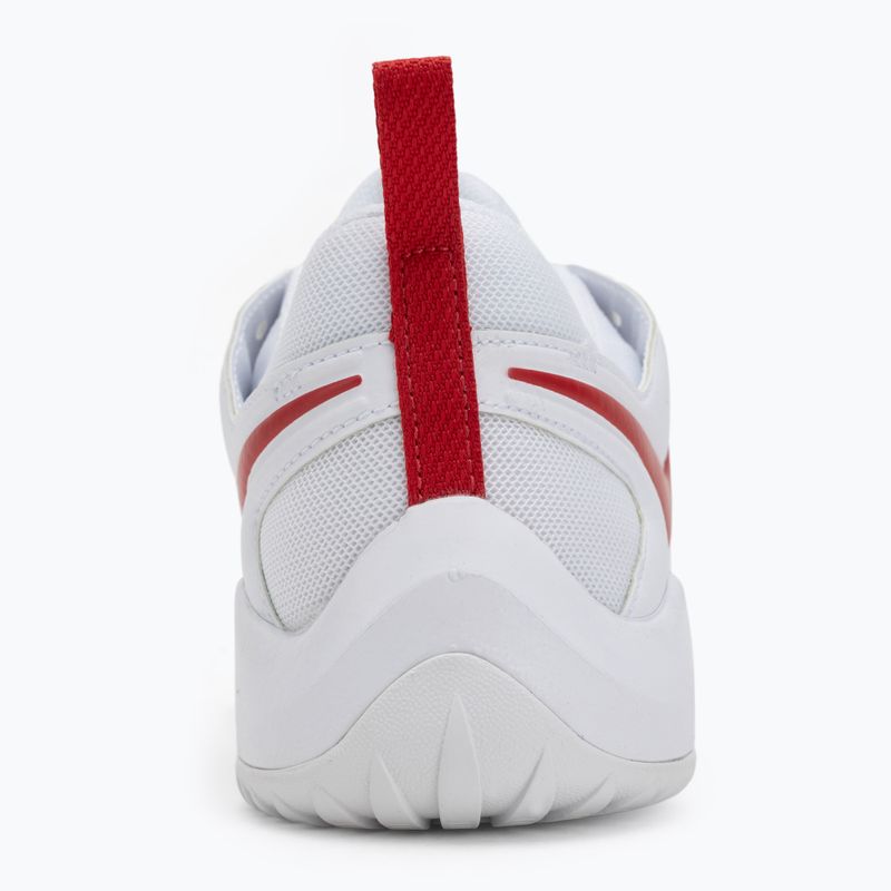 Buty do siatkówki damskie Nike Air Zoom Hyperace 2 white/university red 6