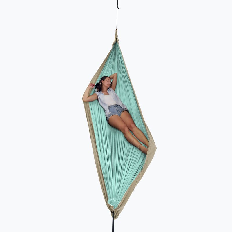 Hamak turystyczny dwuosobowy Ticket To The Moon Original mint/ice brown 5