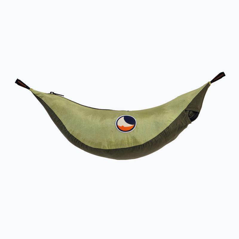 Hamak turystyczny dwuosobowy Ticket To The Moon Original army green/green apple 2