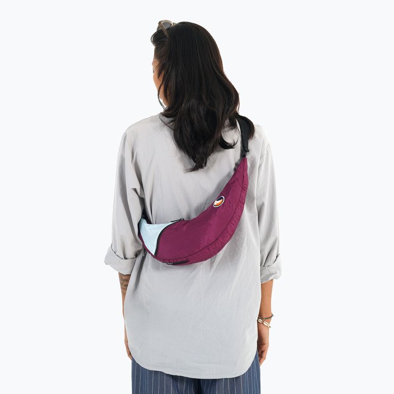 Saszetka na ramię Ticket To The Moon Upcycled Sling bag plum/cloud 4