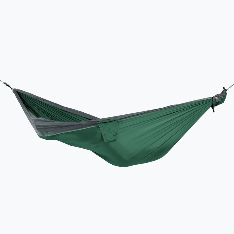 Hamak turystyczny dwuosobowy Ticket To The Moon Original petrol green/dark grey