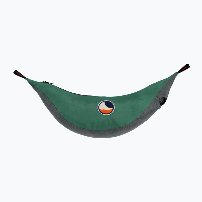 Hamak turystyczny dwuosobowy Ticket To The Moon Original petrol green/dark grey 2