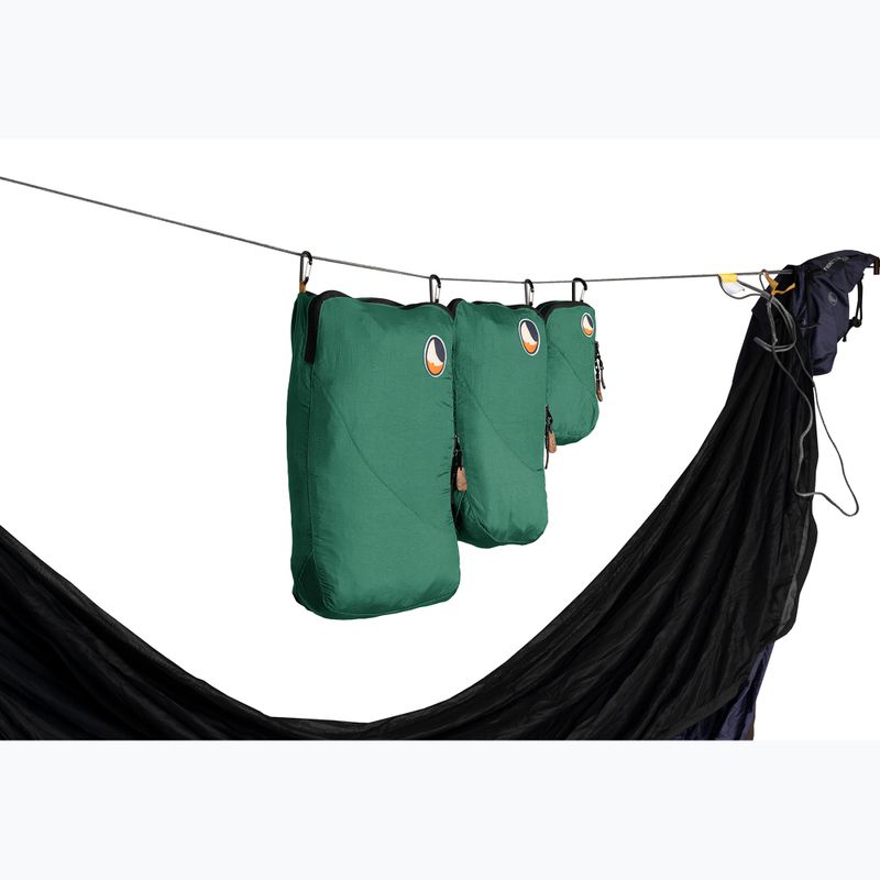 Zestaw organizerów Ticket To The Moon Travel Cube Set 3 szt. petrol green 2