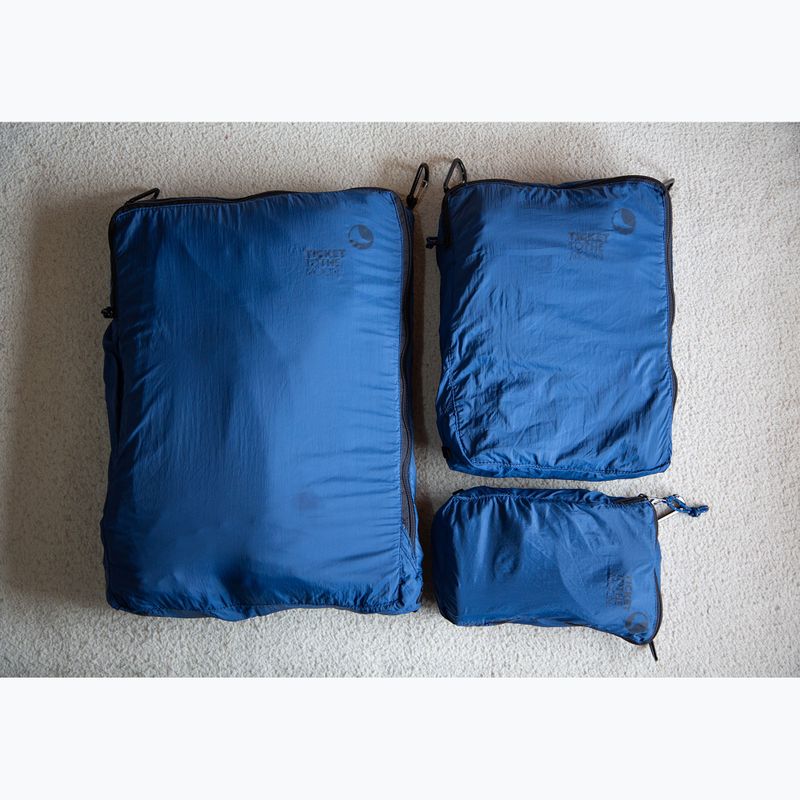 Zestaw organizerów Ticket To The Moon Travel Cube Set 3 szt. lightest blue/blue 3