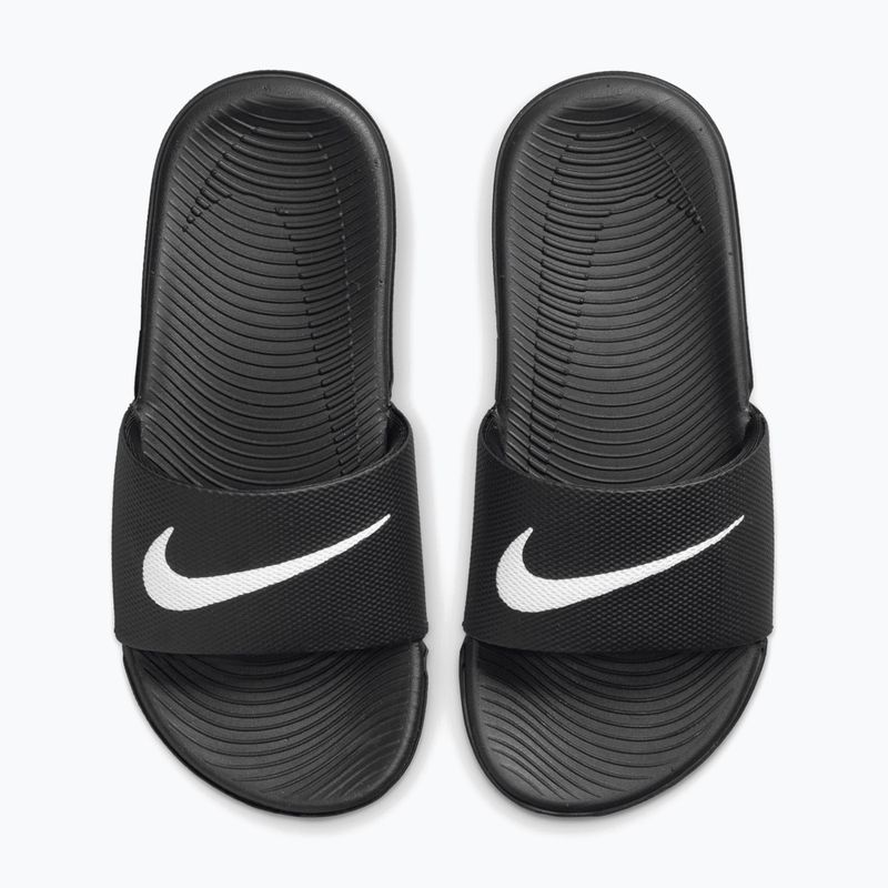 Klapki dziecięce Nike Kawa black/white 4