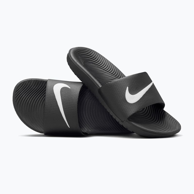 Klapki dziecięce Nike Kawa black/white 5