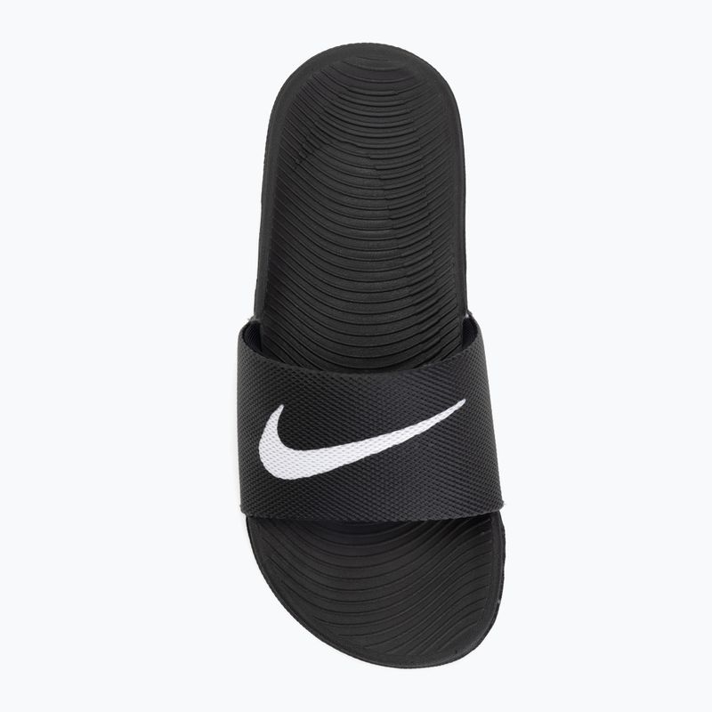 Klapki dziecięce Nike Kawa black/white 5