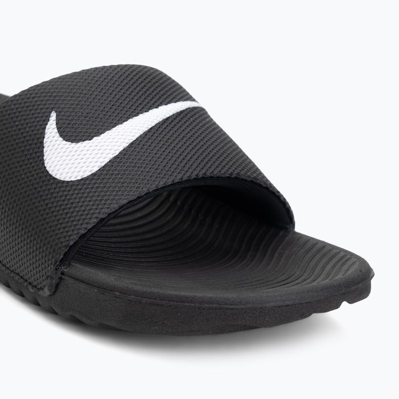 Klapki dziecięce Nike Kawa black/white 7