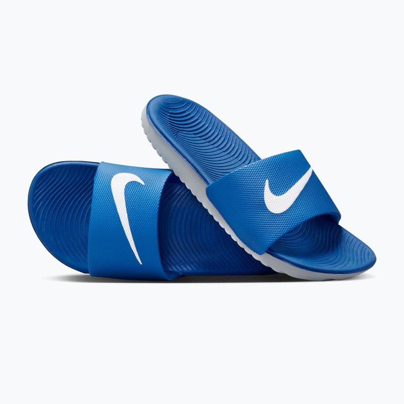 Klapki Nike Kawa hyper cobalt/white 3