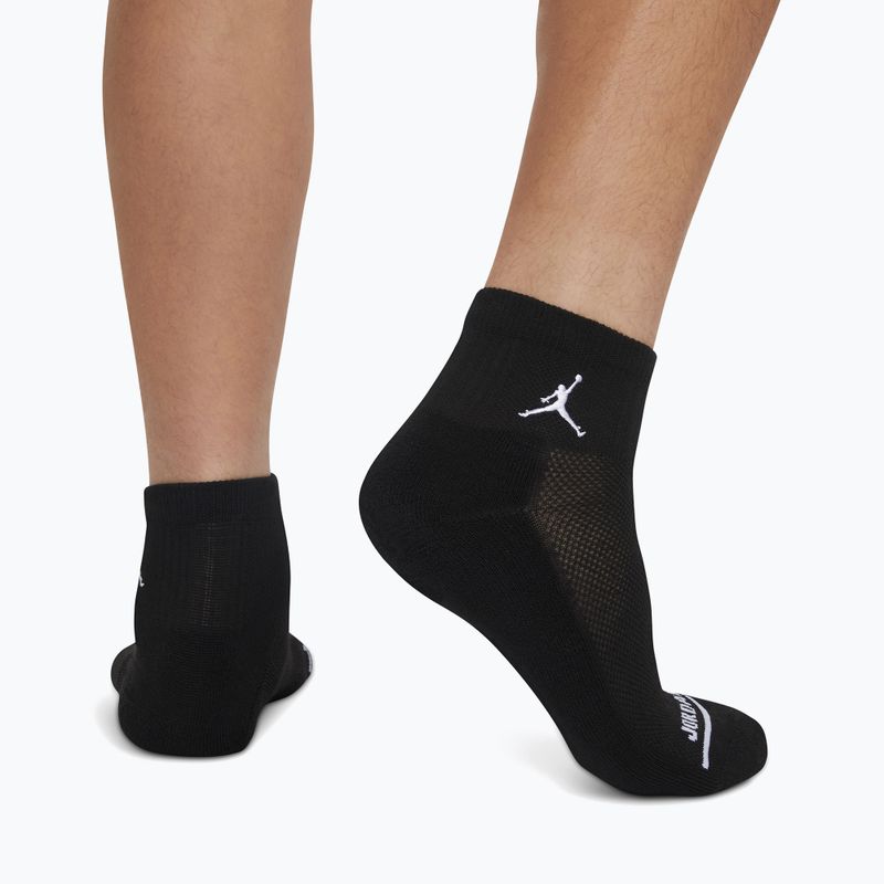 Skarpetki dziecięce Nike Jordan Legend Ankle Quarter 6 pack black 6