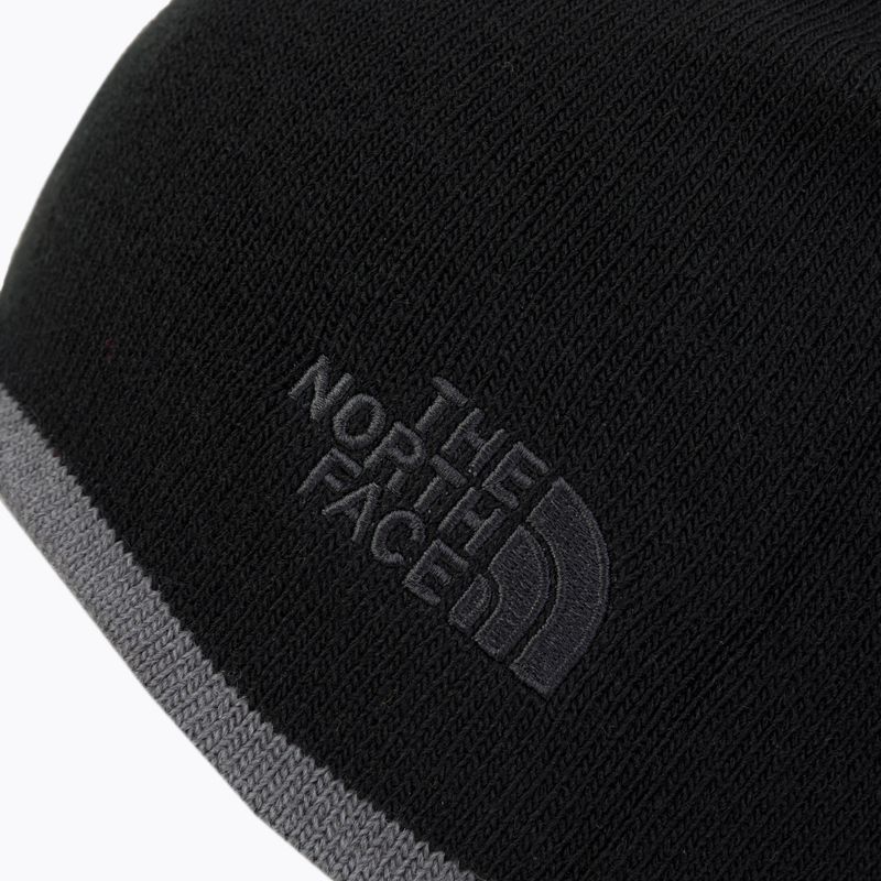 Czapka zimowa The North Face Reversible TNF Banner medium grey heather/black 6