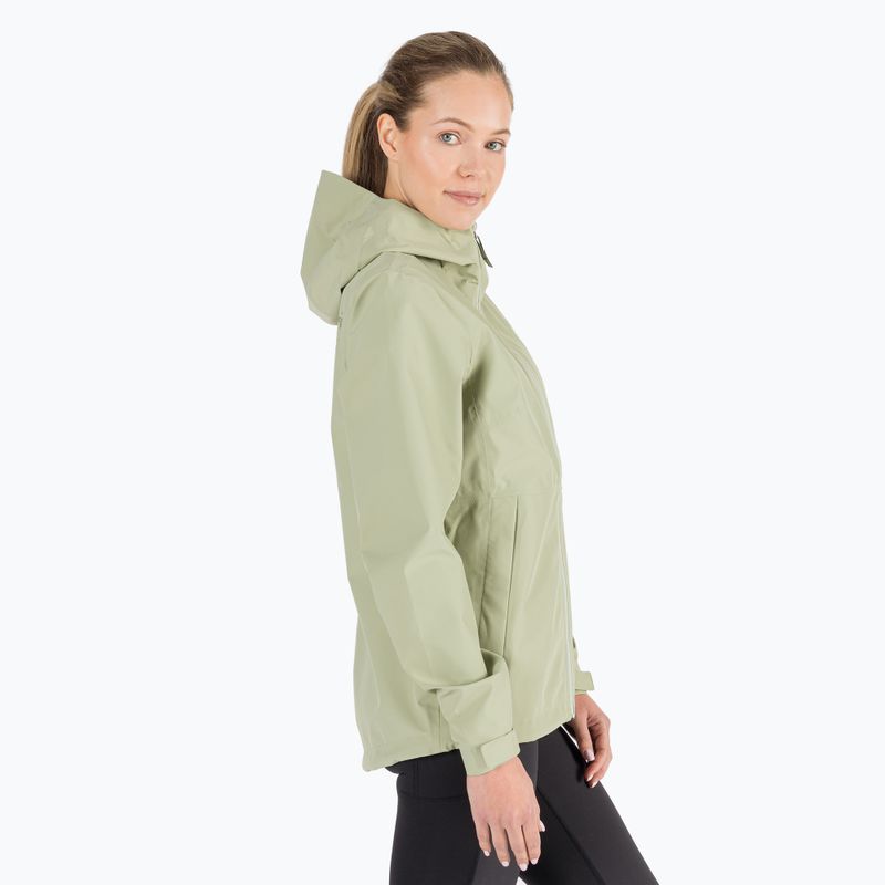 Kurtka przeciwdeszczowa damska The North Face Dryzzle Futurelight tea green 3