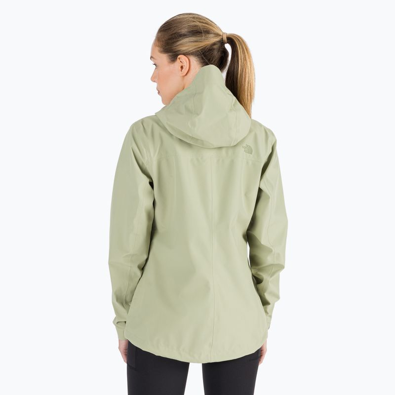 Kurtka przeciwdeszczowa damska The North Face Dryzzle Futurelight tea green 4