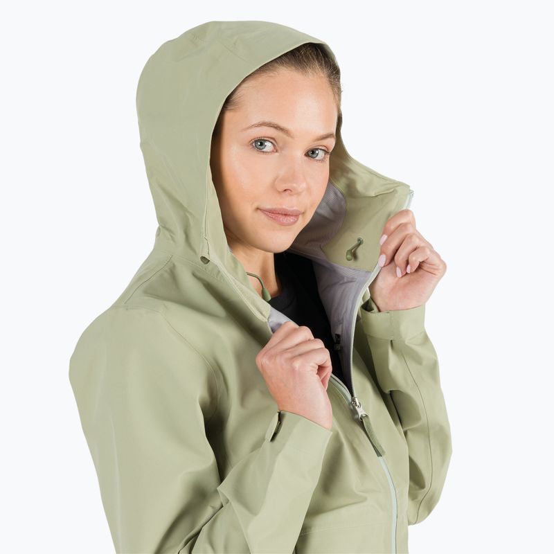 Kurtka przeciwdeszczowa damska The North Face Dryzzle Futurelight tea green 5