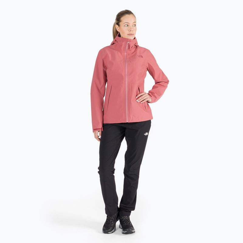 Kurtka przeciwdeszczowa damska The North Face Dryzzle Futurelight slate rose 2