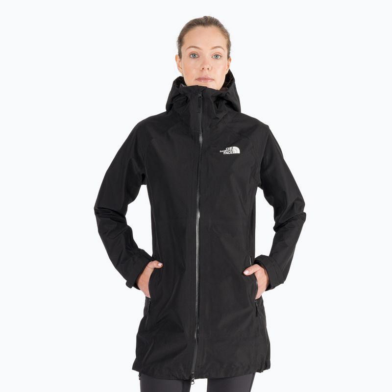 Płaszcz przeciwdeszczowy damski The North Face Dryzzle Futurelight Parka black