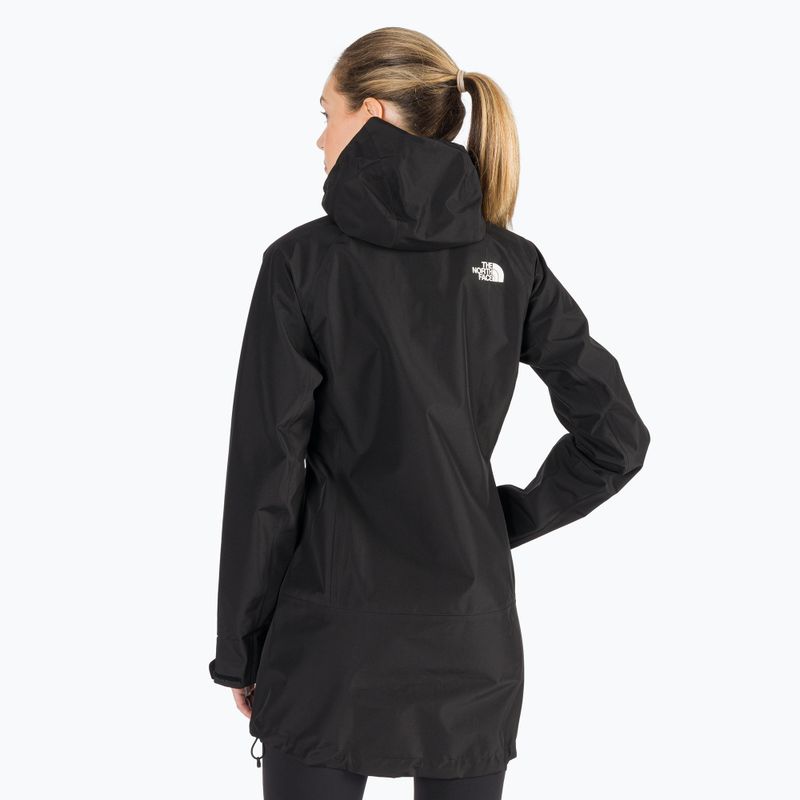 Płaszcz przeciwdeszczowy damski The North Face Dryzzle Futurelight Parka black 4