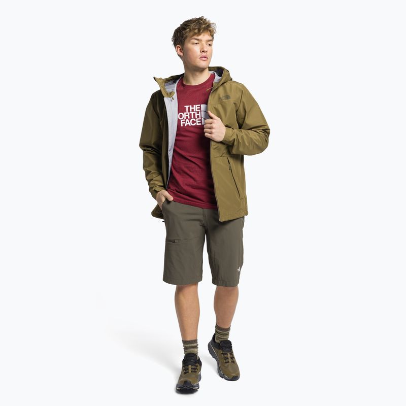 Kurtka przeciwdeszczowa męska The North Face Dryzzle Futurelight military olive 2