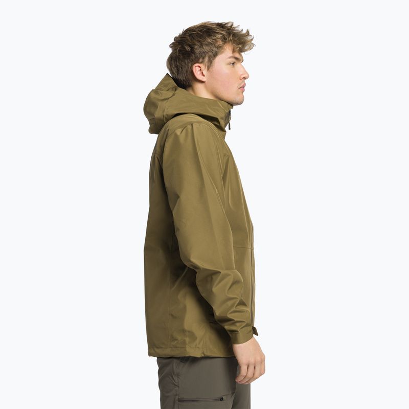 Kurtka przeciwdeszczowa męska The North Face Dryzzle Futurelight military olive 3
