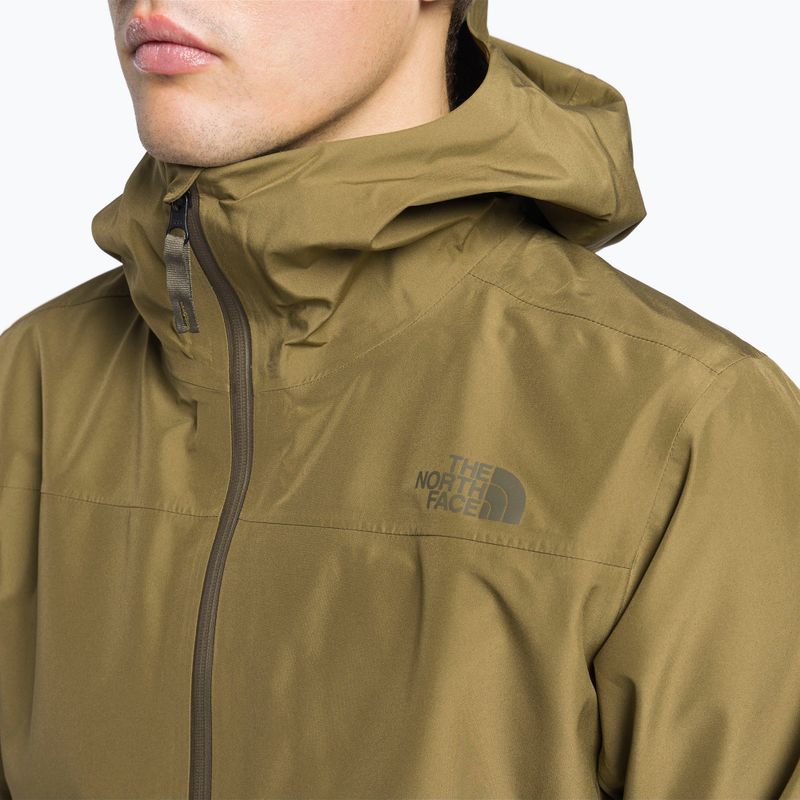 Kurtka przeciwdeszczowa męska The North Face Dryzzle Futurelight military olive 7
