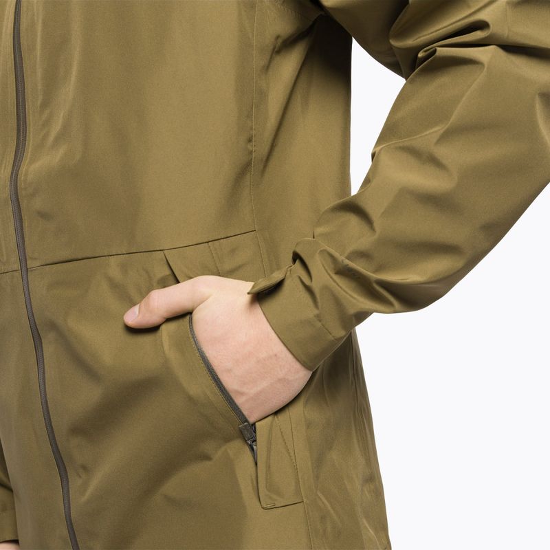 Kurtka przeciwdeszczowa męska The North Face Dryzzle Futurelight military olive 8