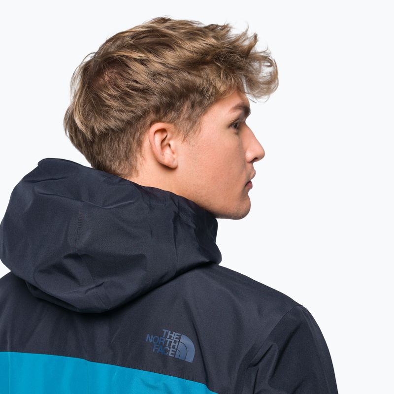 Kurtka przeciwdeszczowa męska The North Face Dryzzle Futurelight aviator navy/banff blue 6