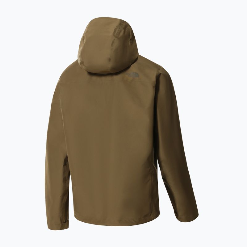 Kurtka przeciwdeszczowa męska The North Face Dryzzle Futurelight military olive 11
