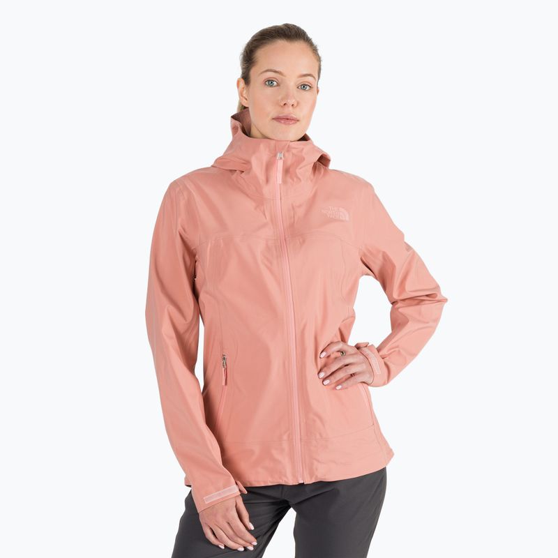 Kurtka przeciwdeszczowa damska The North Face Dryzzle Flex Futurelight rose dawn