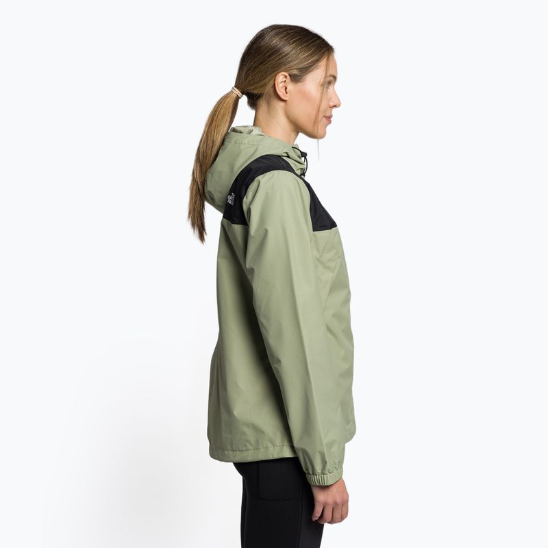 Kurtka przeciwdeszczowa damska The North Face Antora black/tea green 3