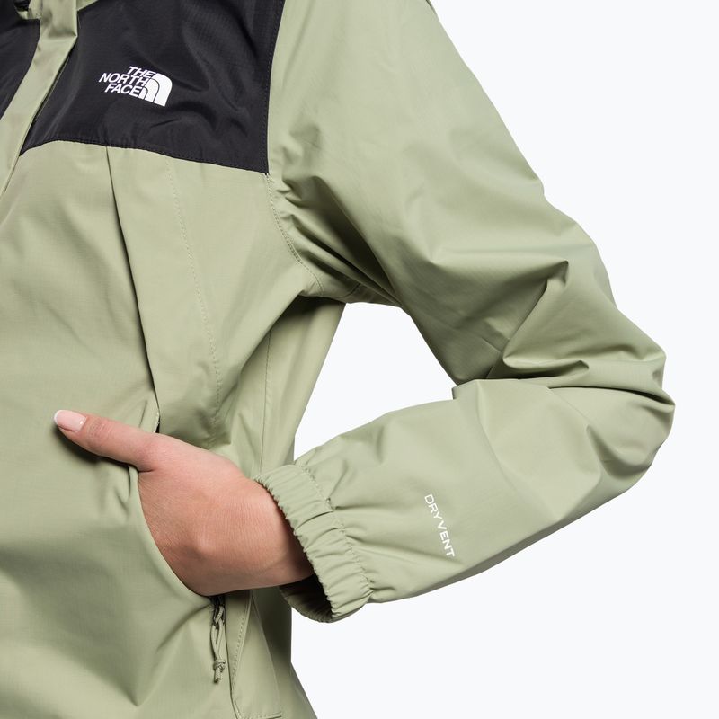 Kurtka przeciwdeszczowa damska The North Face Antora black/tea green 8