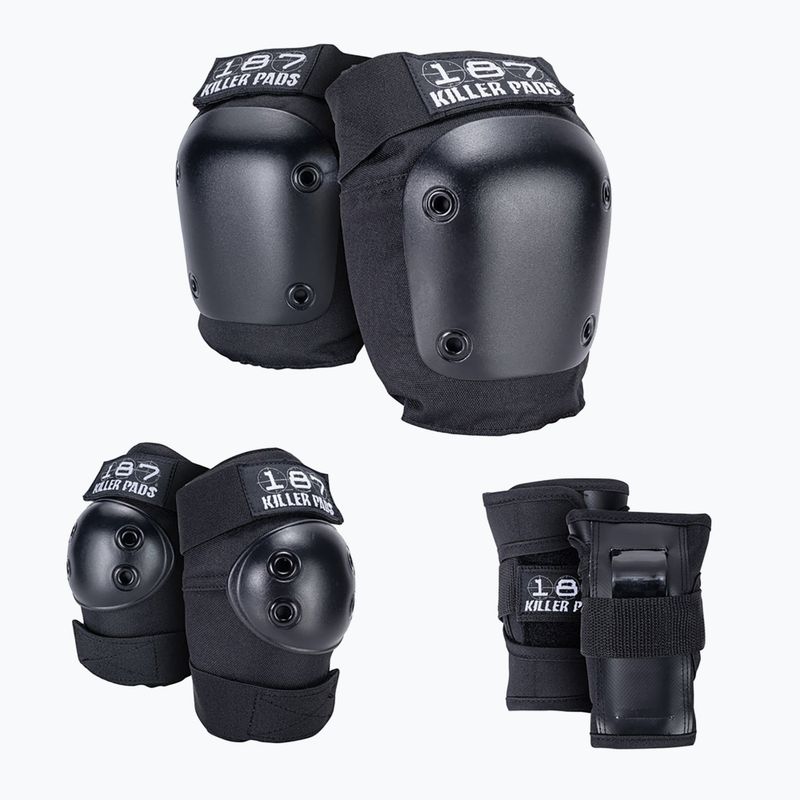 Zestaw ochraniaczy 187 Killer Pads Six Pack black