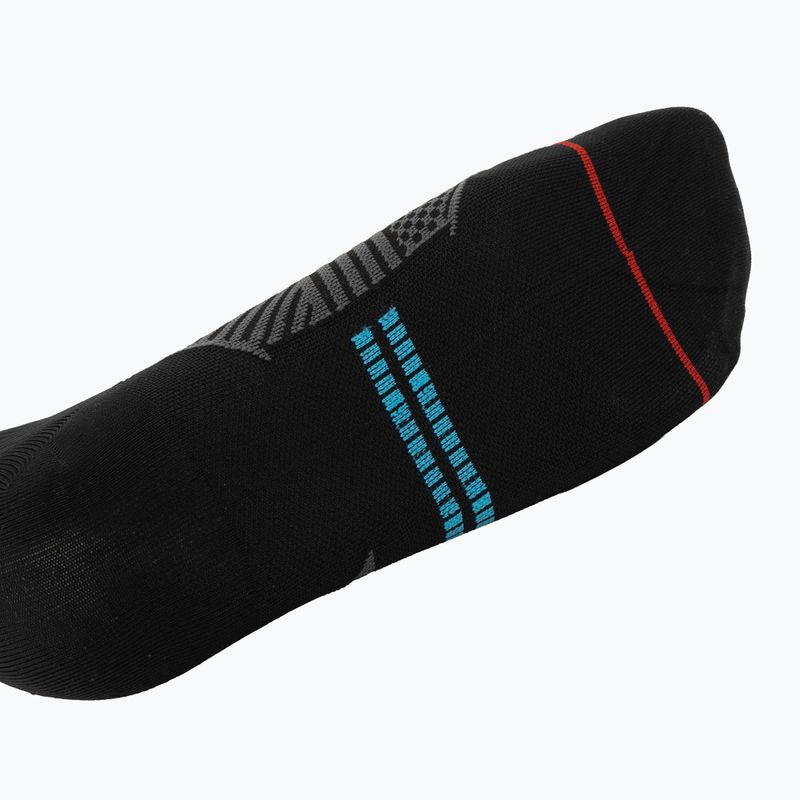 Skarpety hokejowe CCM Compression Knee black/red 3
