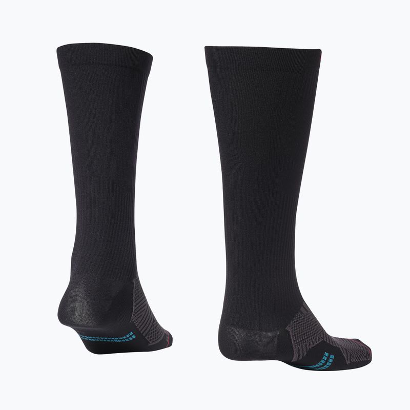 Skarpety hokejowe CCM Compression Knee black/red 2