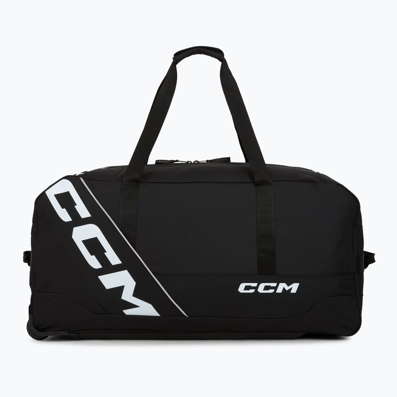 Torba podróżna CCM 520 Wheeled Player Bag 37' 175 l black/white