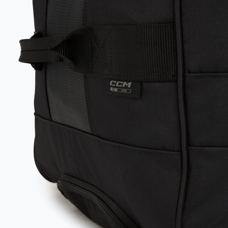Torba podróżna CCM 520 Wheeled Player Bag 37' 175 l black/white 6