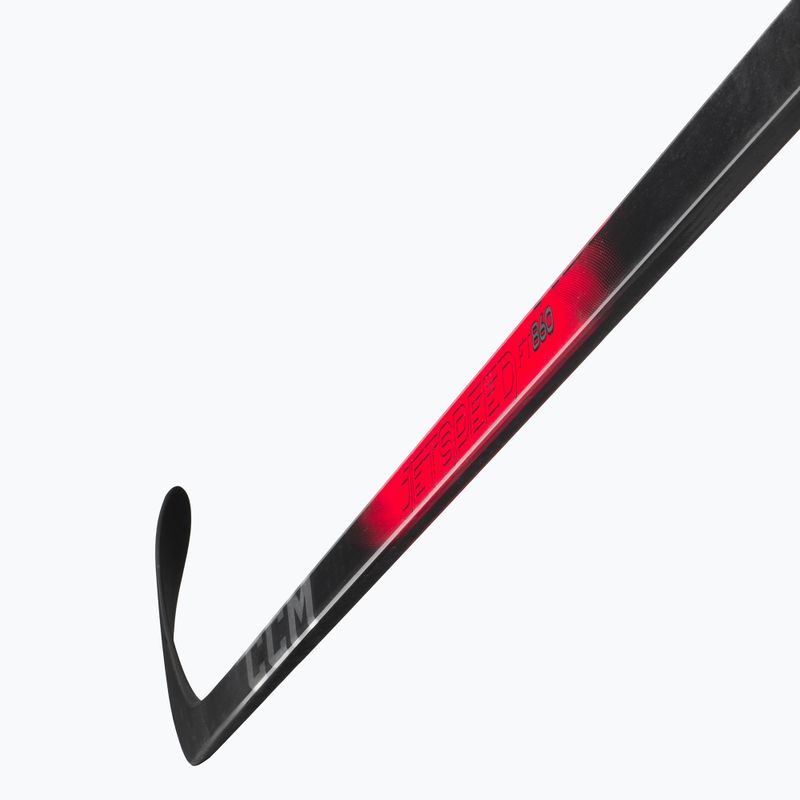Kij hokejowy CCM JetSpeed FT860 IN black/red 4