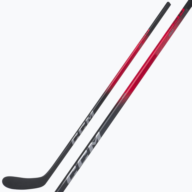 Kij hokejowy CCM JetSpeed FT860 IN black/red 6