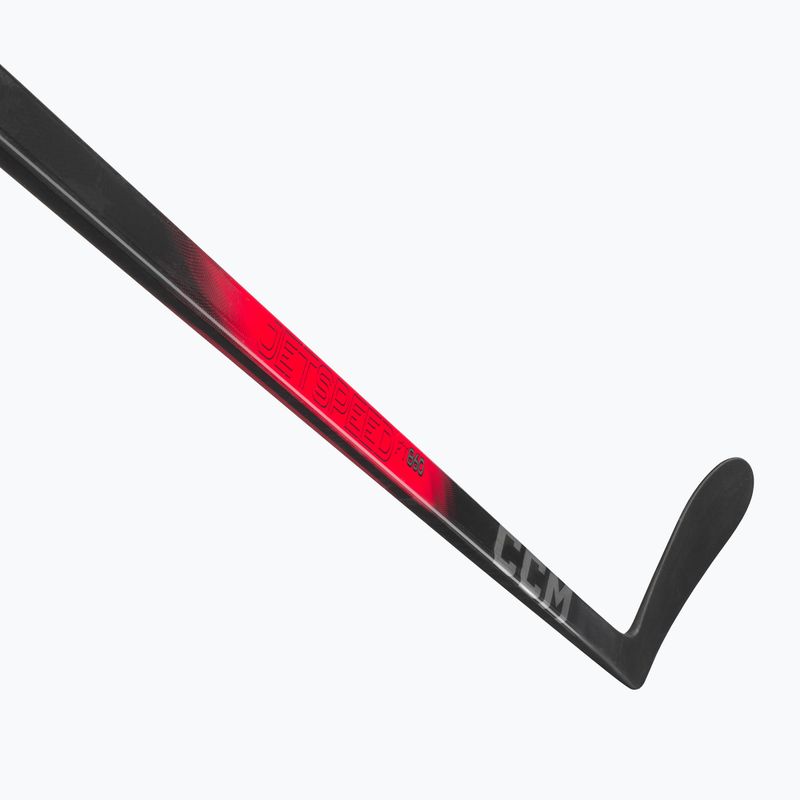 Kij hokejowy dziecięcy CCM JetSpeed FT860 JR black/red 3