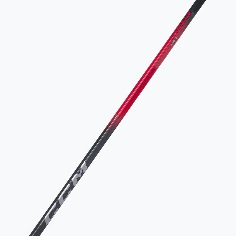 Kij hokejowy dziecięcy CCM JetSpeed FT860 JR black/red 5