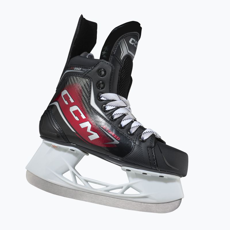 Łyżwy hokejowe dziecięce CCM JetSpeed FT860 JR Regular Player Skates black 4