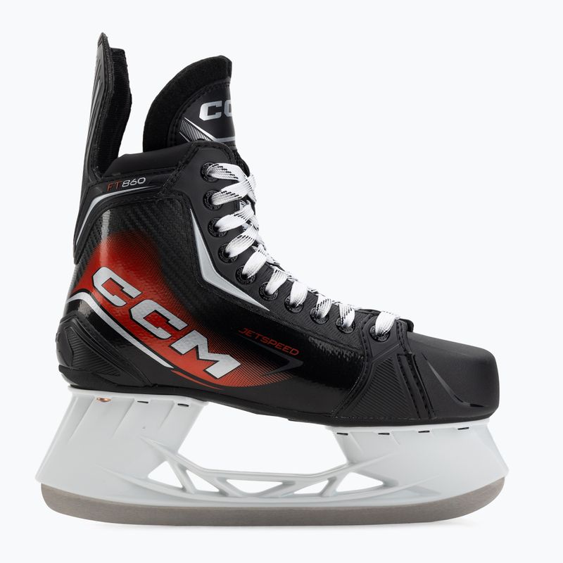 Łyżwy hokejowe męskie CCM JetSpeed FT860 SR REG black 2