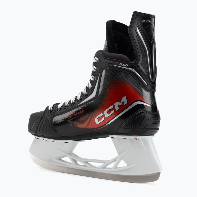 Łyżwy hokejowe męskie CCM JetSpeed FT860 SR REG black 3