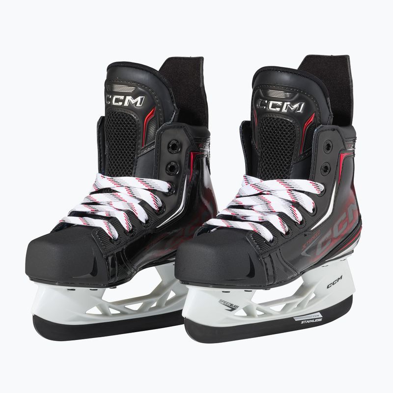 Łyżwy hokejowe dziecięce CCM JetSpeed FT8 Pro YT REGULAR black 2
