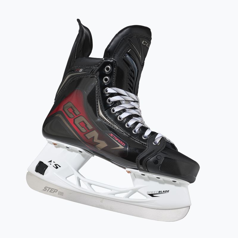 Łyżwy hokejowe męskie CCM JetSpeed FT8 SR REGULAR black 4