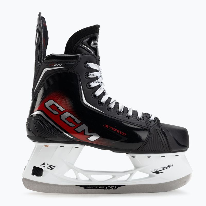 Łyżwy hokejowe męskie CCM JetSpeed FT870 SR REG black 2