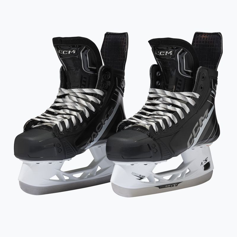 Łyżwy hokejowe męskie CCM Tacks XR70 SR Regular Player Skates black 2