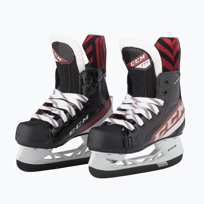 Łyżwy hokejowe dziecięce CCM JetSpeed FT JR Regular black 2