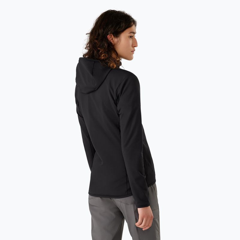 Bluza trekkingowa damska Arcteryx Kyanite LT Hoody black 3