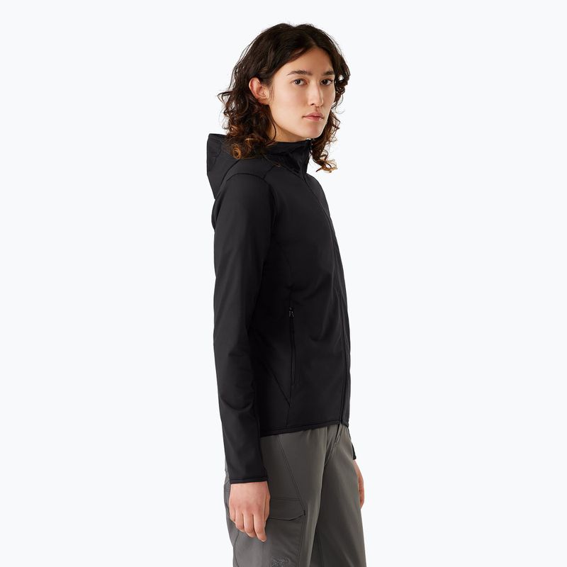 Bluza trekkingowa damska Arcteryx Kyanite LT Hoody black 4